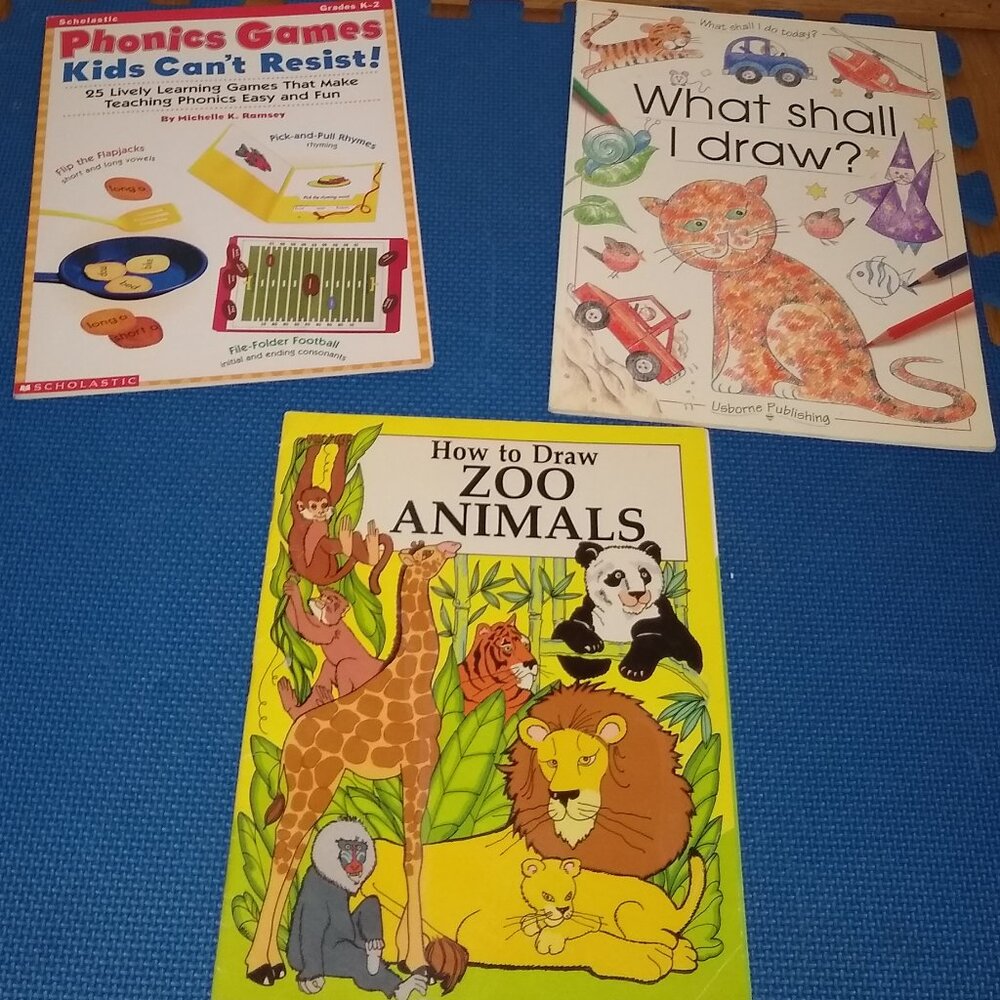 Phonics Games Kids Can't Resist! What shall I draw? How to draw zoo Animals